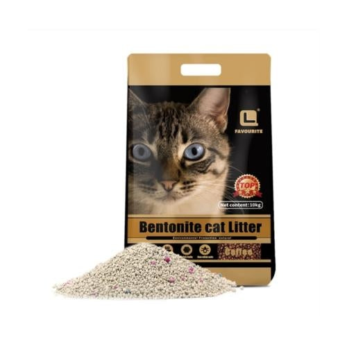Arena aglutinante para gatos - Aroma a Limón 10kg